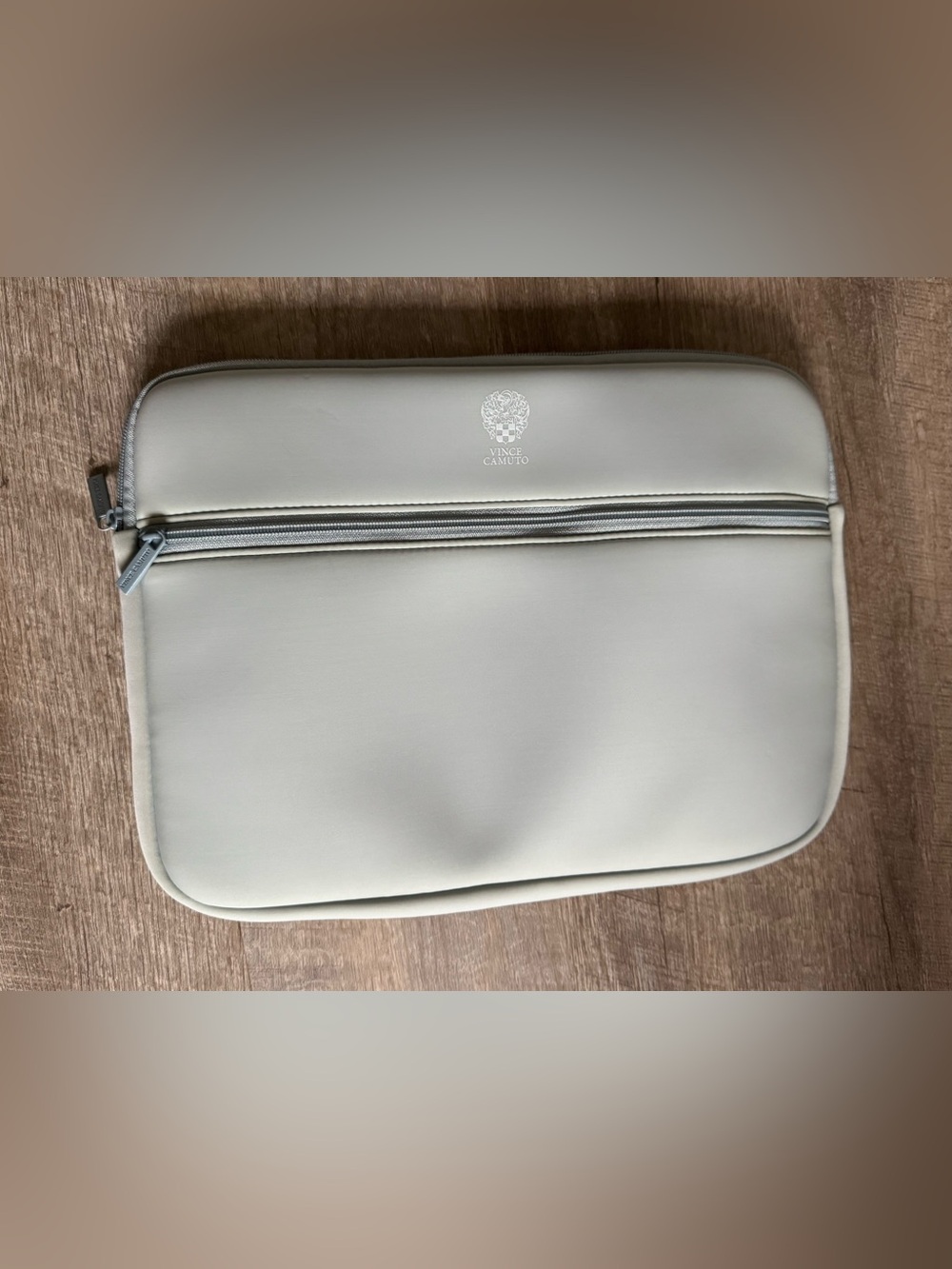 Vince Camuto light blue Laptop Bag Sleeve with Front Zip, fits 13” to 15” Laptop